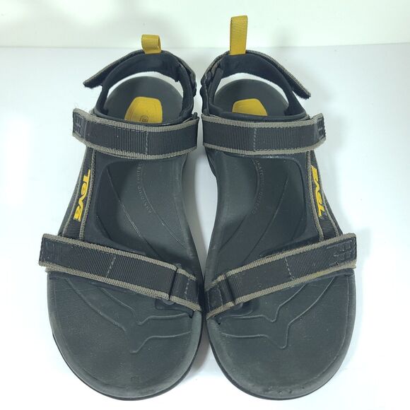 TEVA Mens Size 9 Fisherman Sport Hiking Sandal Shoc Pad Walking Shoe Black 4141 main image 12
